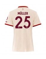 Bayern Munich Thomas Muller #25 Kolmaspaita Naisten 2024-25 Lyhythihainen